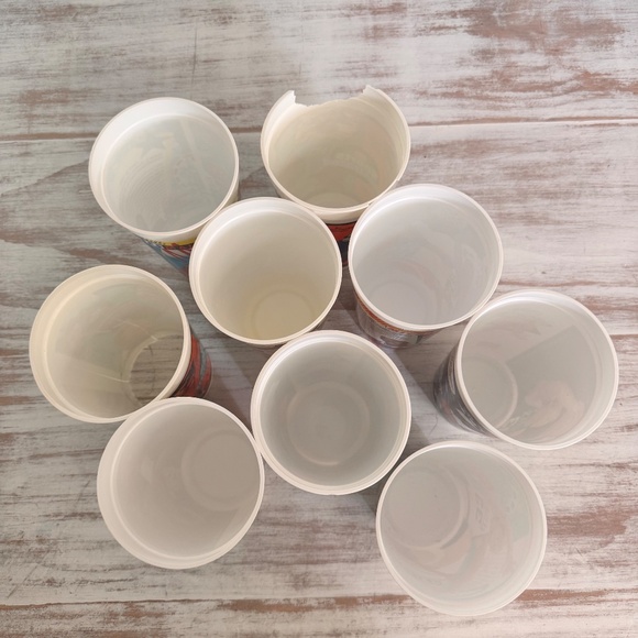 Vintage NBA‎ Coca Cola McDonalds Cups Plastic Large Sports Players Cups Lot of 9 - Picture 5 of 14